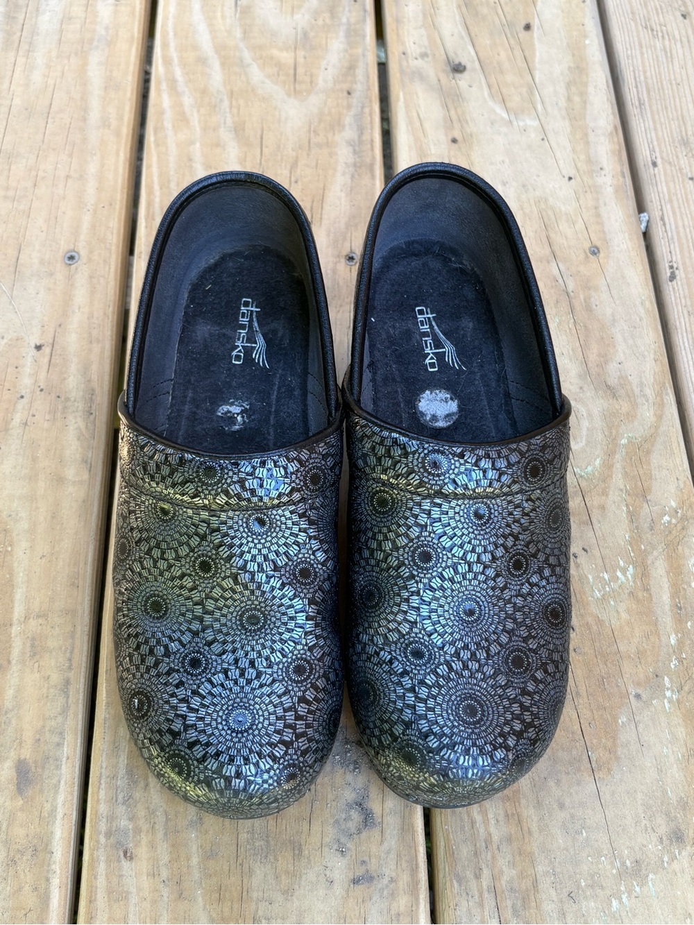 Dansko Metallic Professional Clogs